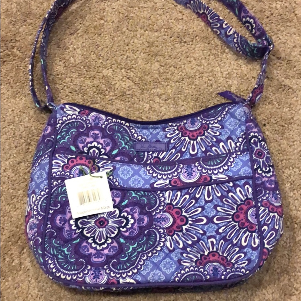 Vera Bradley Carryall in Lilac Tapestry. EUC